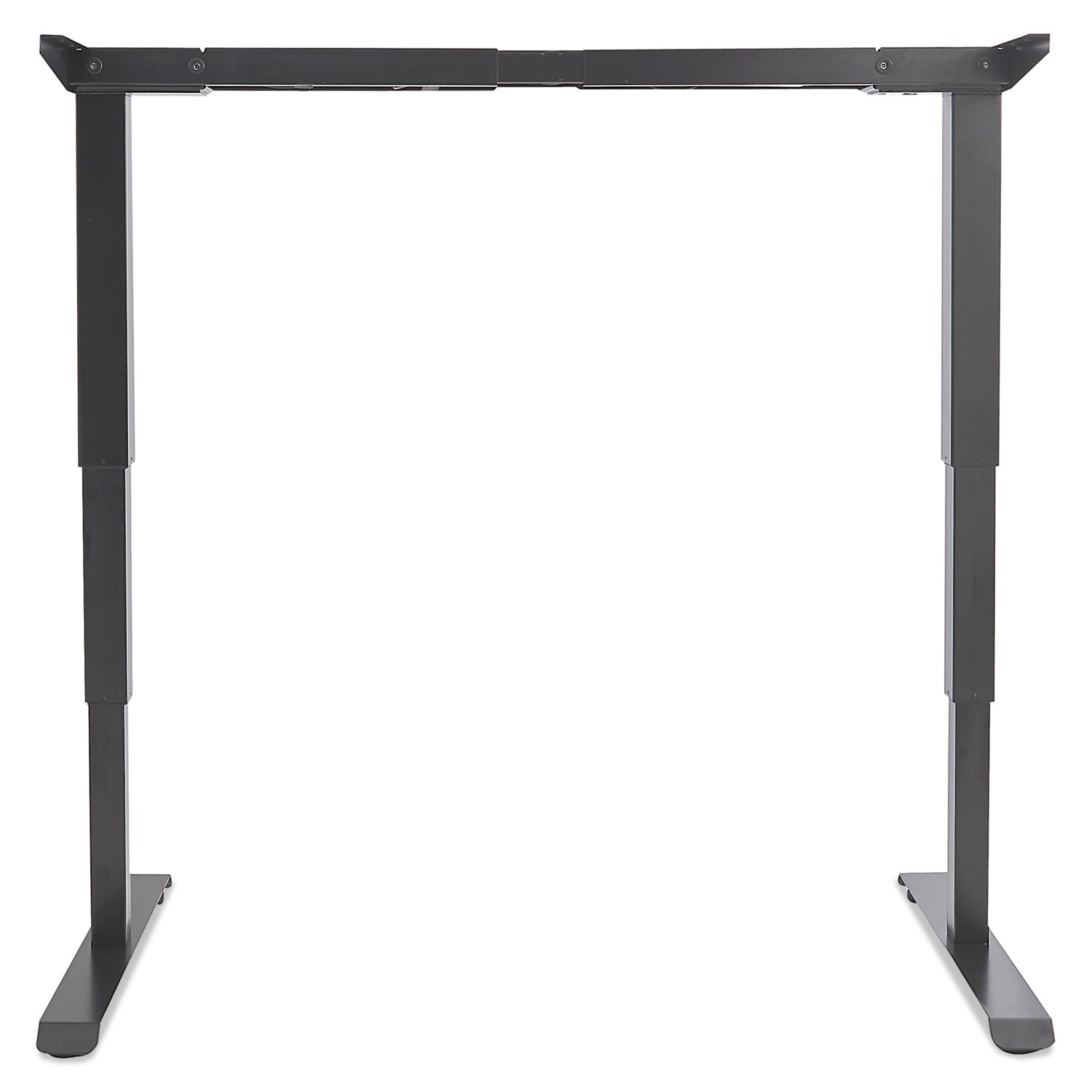 Alera AdaptivErgo 3-Stage Electric Height-Adjustable Table Base with Memory Controls, 48 to 72 w x 24 to 36d x 25 to 50.7h, Black