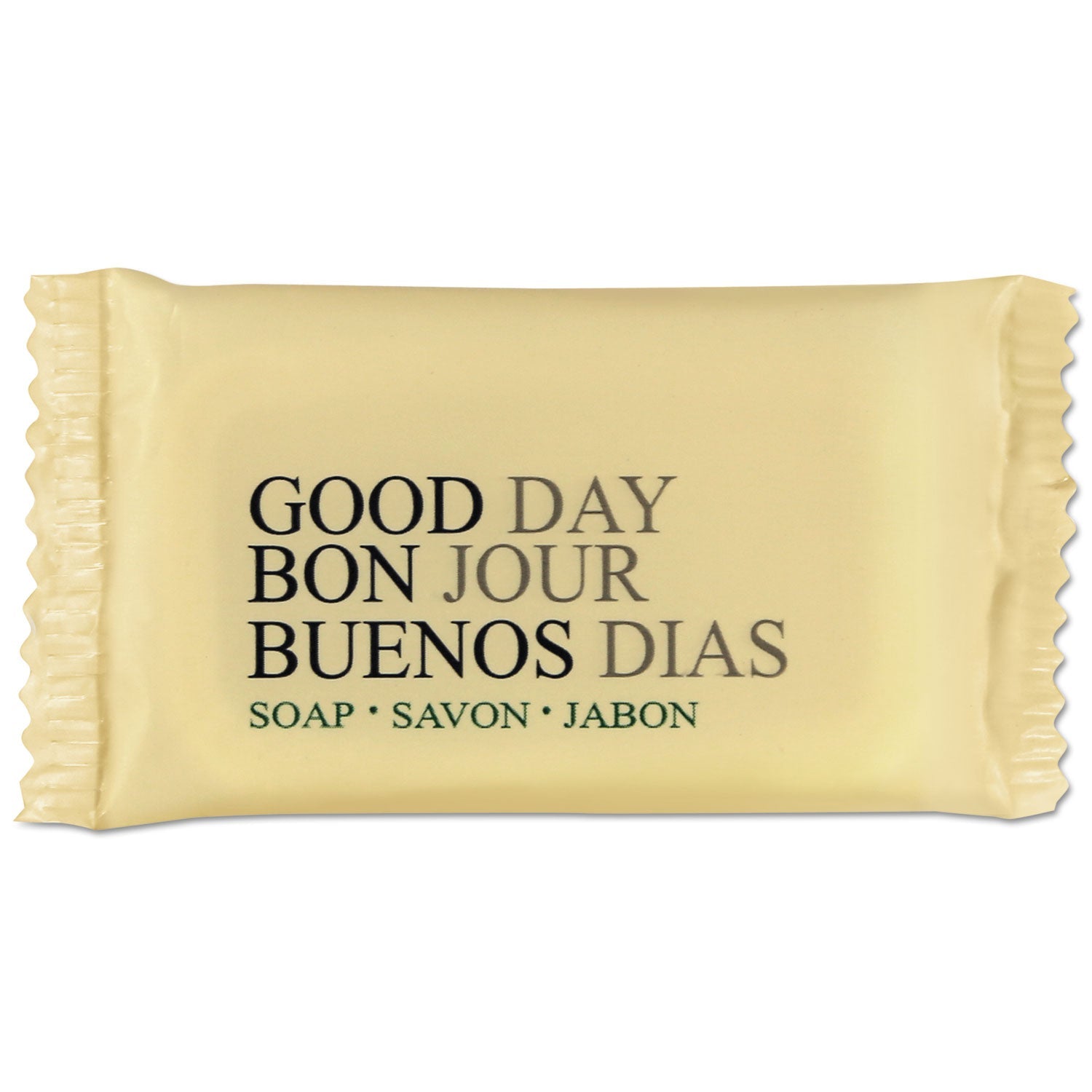 Good Day Amenity Bar Soap, Pleasant Scent, # 1/2, Individually Wrapped Bar, 1,000/Carton