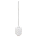 Rubbermaid Commercial-GradeToilet Bowl Brush, 10" Handle, White, 24/Carton