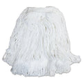 Boardwalk Pro Loop Web/Tailband Mop Head, White, #32, Rayon, 1.3" Headband, 12/Carton