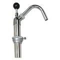 Boardwalk Bottle Pump, 22 oz/Pump, Steel, 42.5" Tall, Chrome, 6/Carton