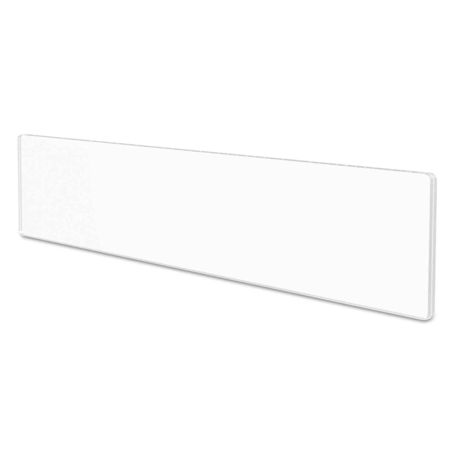 deflecto Superior Image Cubicle Nameplate Sign Holder, 8.5 x 2 Insert, Clear