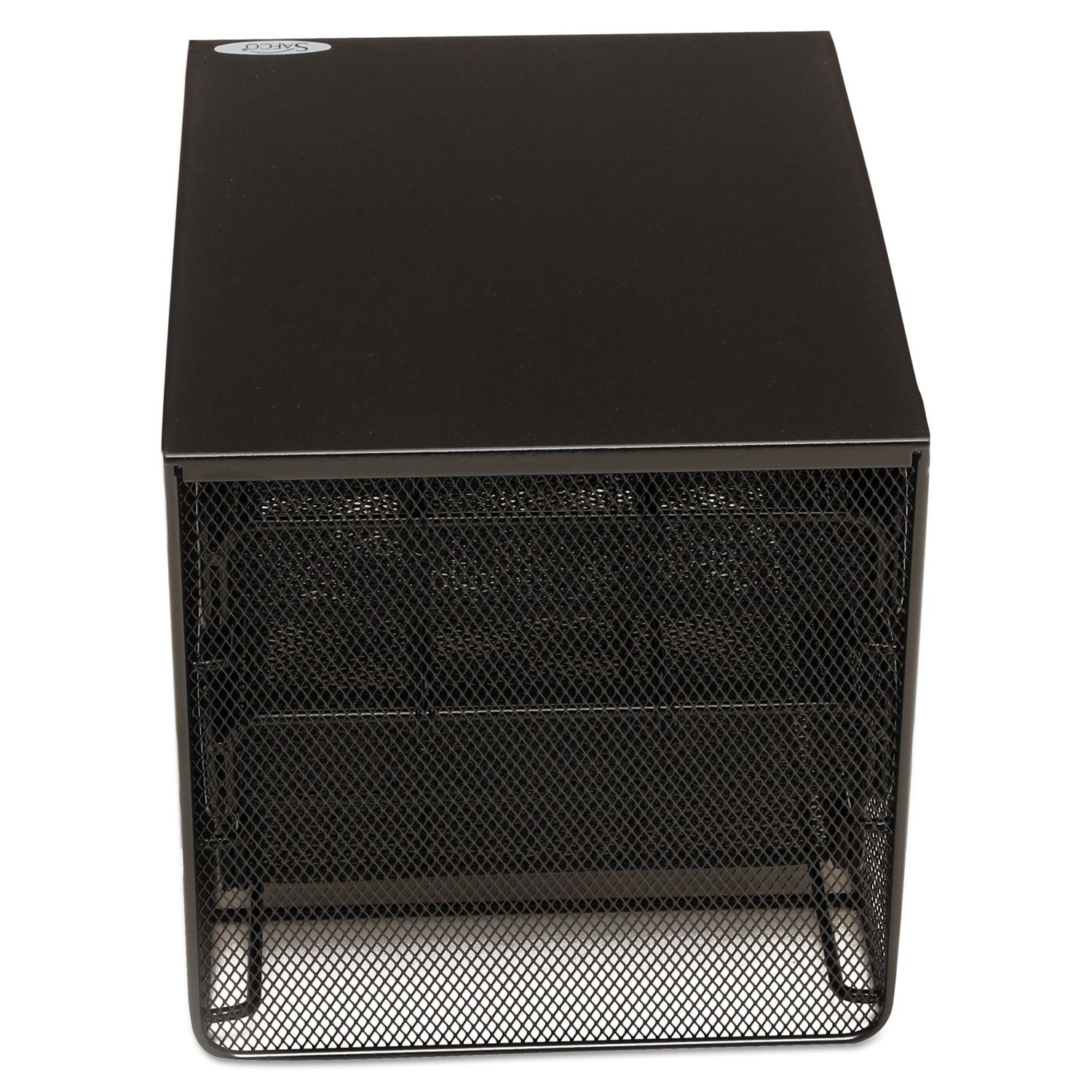 Safco 3 Drawer Hospitality Organizer, 7 Compartments, 11.5 x 8.25 x 8.25, Black
