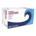 Boardwalk General Purpose Powdered Latex Gloves, X-Large, Natural, 4 2/5 mil, 1000/Carton
