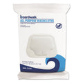 Boardwalk Premoistened Washcloths, 12.5 x 7.9, Fresh Scent, 48/Pack, 6 Packs/Carton