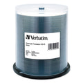 Verbatim CD-R DataLifePlus Printable Recordable Disc, 700 MB/80 min, 52x, Spindle, White, 100/Pack
