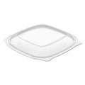 Dart PresentaBowls Pro Clear Square Lids for 24-32 oz Bowls, 8.5 x 8.5 x 0.5, Clear, Plastic, 63/Bag, 4 Bags/Carton