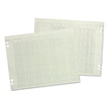 Wilson Jones Accounting Sheets, 12 Columns, 11 x 17, Green, Loose Sheet, 100/Pack