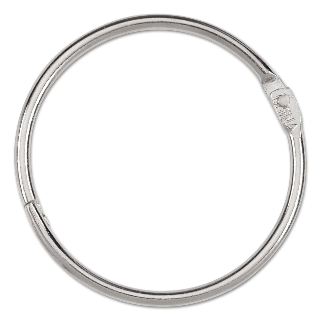 ACCO Metal Book Rings, 2" Diameter, 50/Box