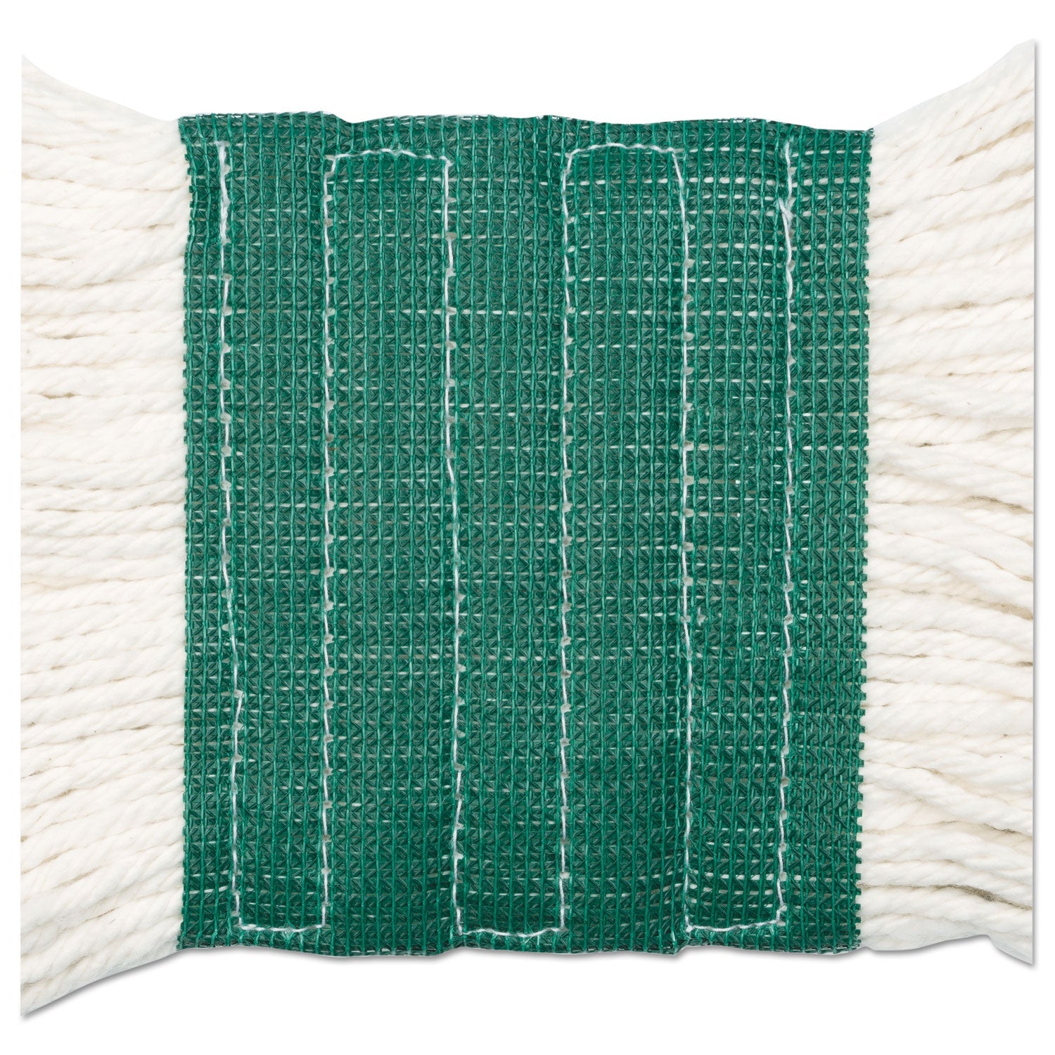 Boardwalk Super Loop Wet Mop Head, Cotton/Synthetic Fiber, 5" Headband, Medium Size, White