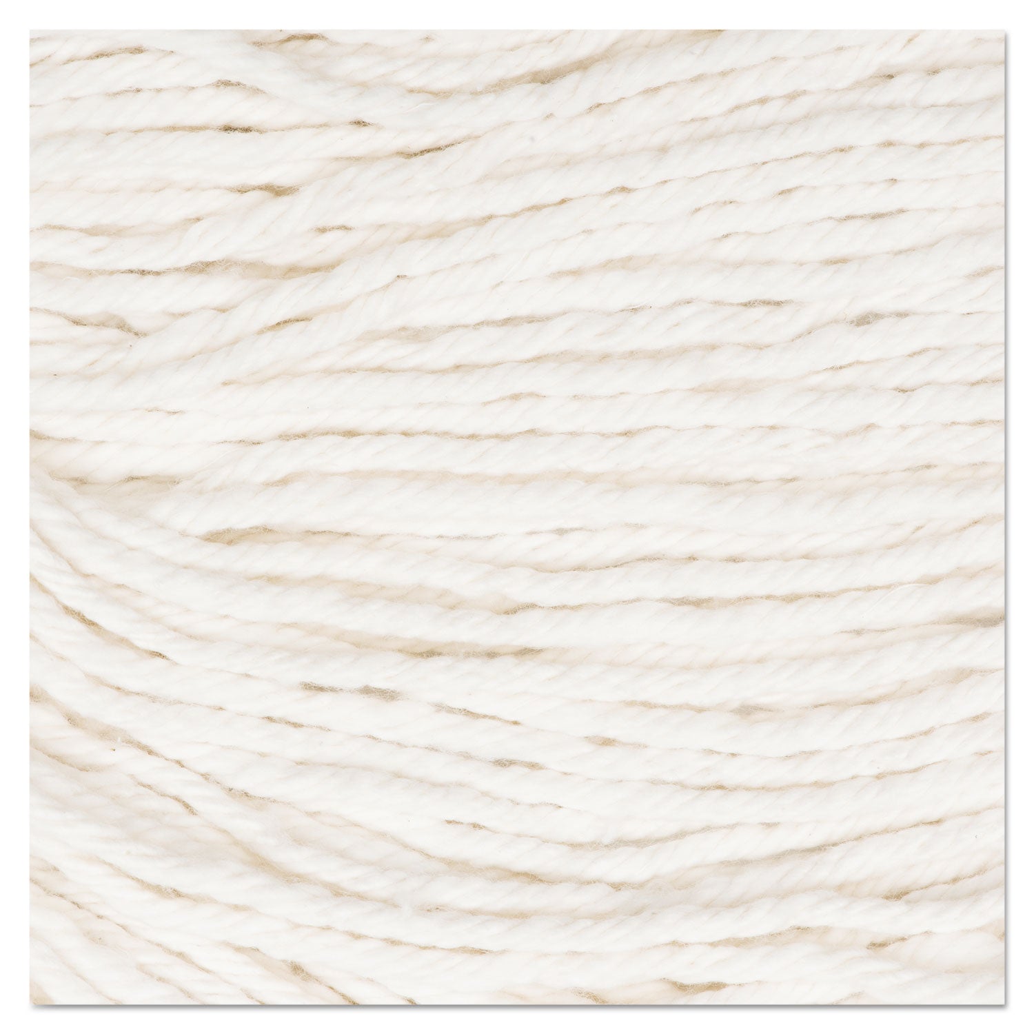 Boardwalk Super Loop Wet Mop Head, Cotton/Synthetic Fiber, 5" Headband, Medium Size, White, 12/Carton