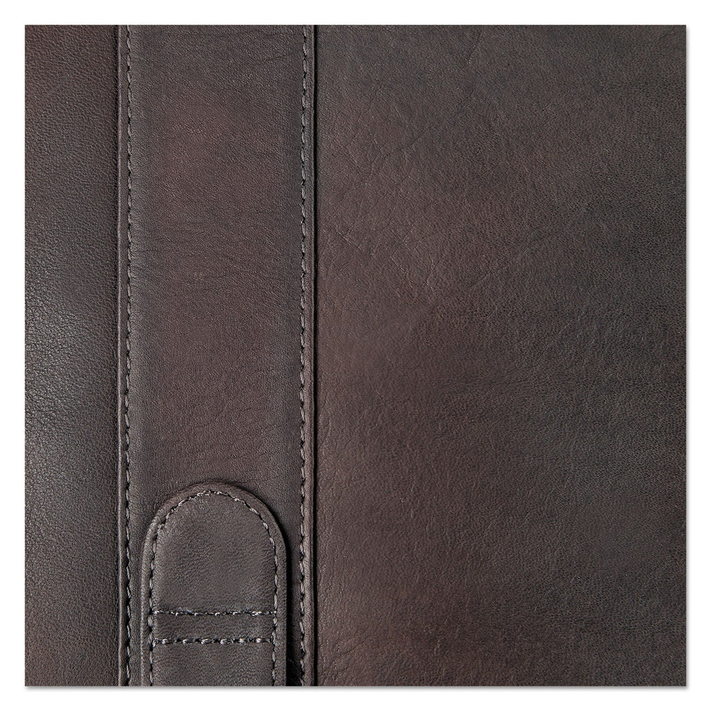 Solo Executive Leather Briefcase, Fits Devices Up to 16", Leather, 16.5 x 5 x 13, Espresso
