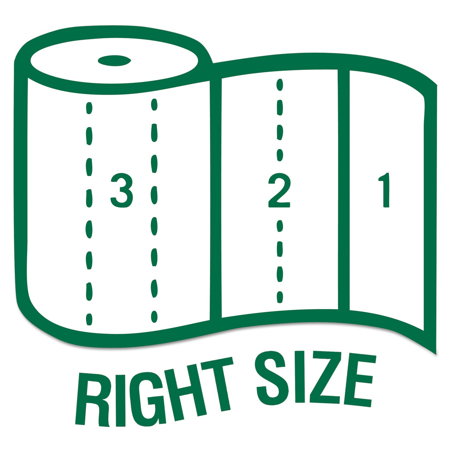 Seventh Generation 100% Recycled Paper Kitchen Towel Rolls, 2-Ply, 11 x 5.4, 156 Sheets/Roll, 24 Rolls/Carton