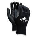 MCR Economy PU Coated Work Gloves, Black, X-Large, 1 Dozen