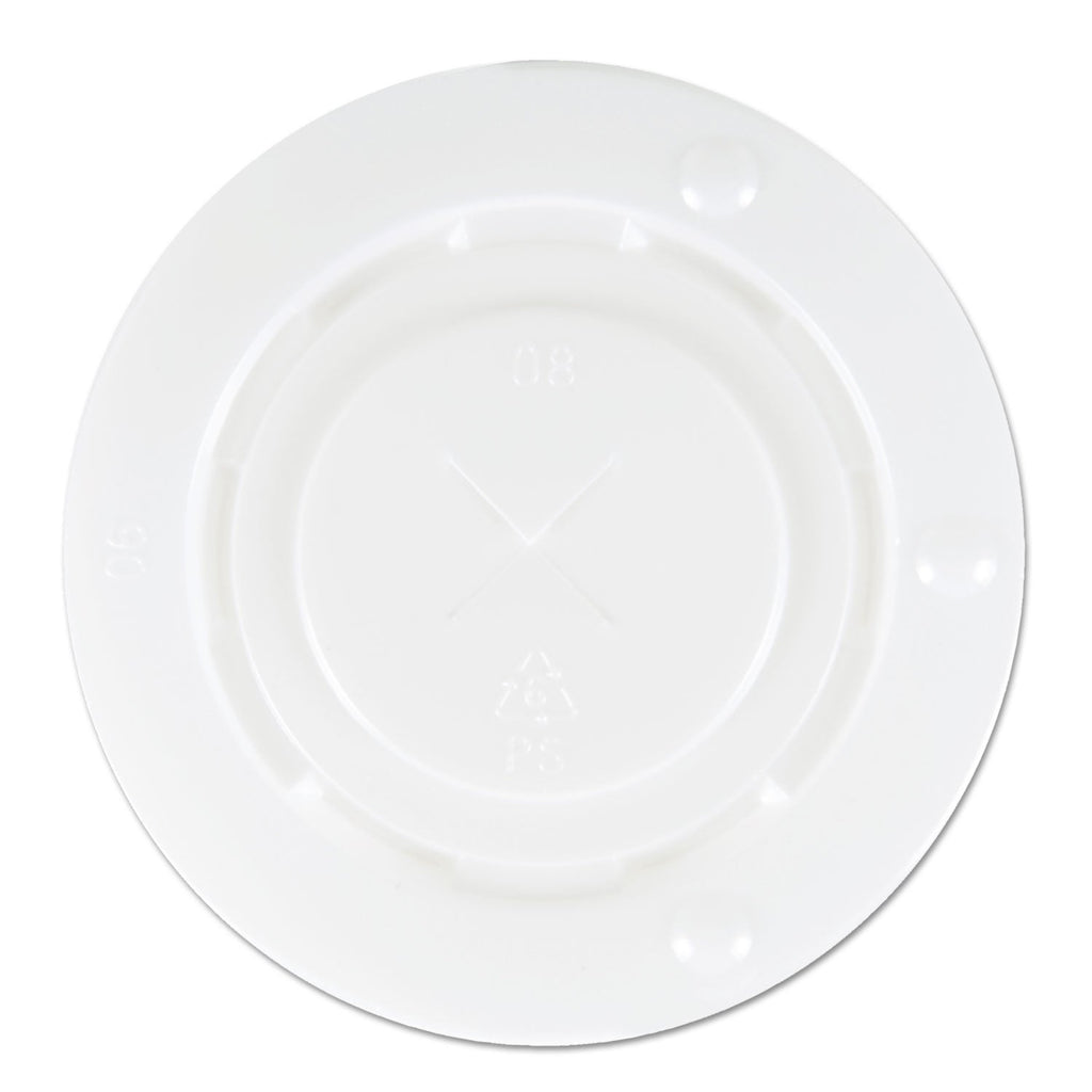 Boardwalk Deerfield Cold Cup Lids, Fits 12 oz to 20 oz Cups, Clear, Plastic, 50/Pack, 20 Packs/Carton