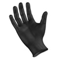 Boardwalk Disposable General-Purpose Powder-Free Nitrile Gloves, X-Large, Black, 4.4 mil, 1000/Carton