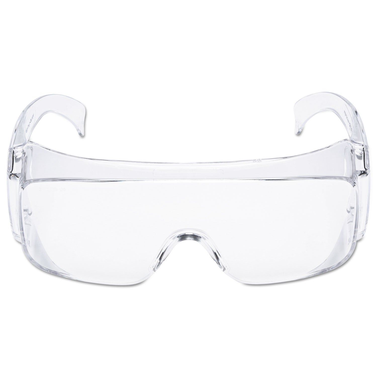 3M Tour Guard V Safety Glasses, One Size Fits Most, Clear Frame/Lens, 20/Box