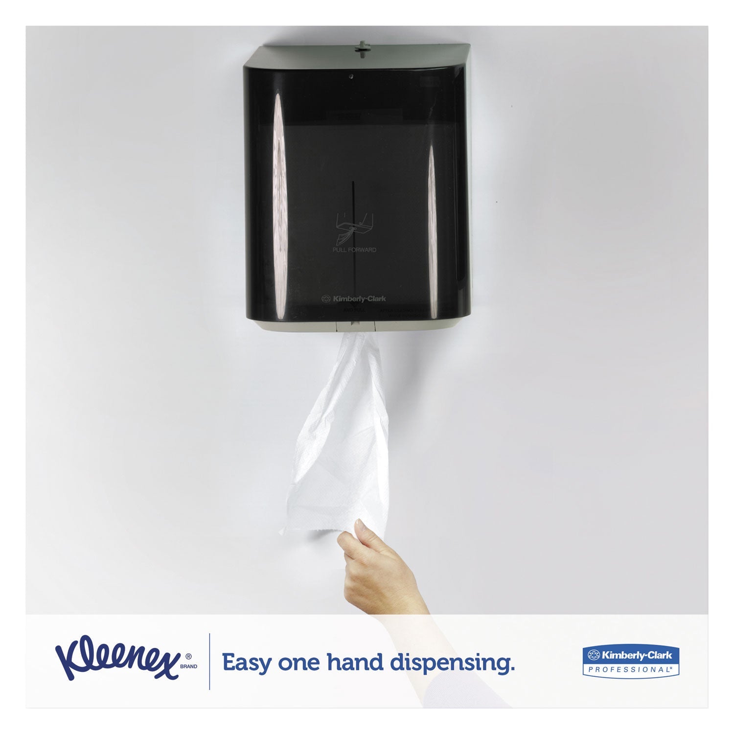 Kleenex Premiere Center-Pull Towels, Perforated, 1-Ply, 8 x 15, White, 250/Roll, 4 Rolls/Carton