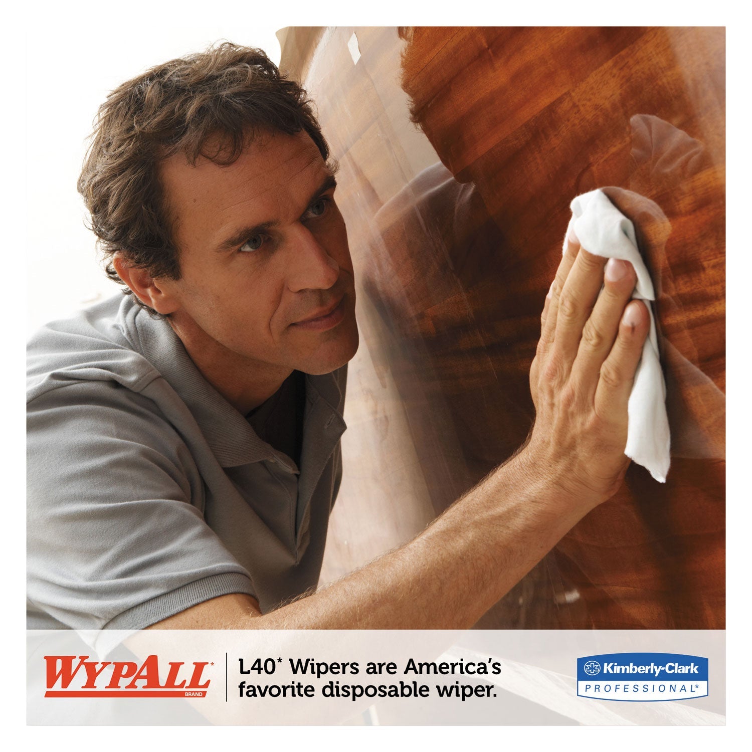 WypAll X50 Cloths, POP-UP Box, 12.5 x 9.1, White, 176/Box, 10 Boxes/Carton