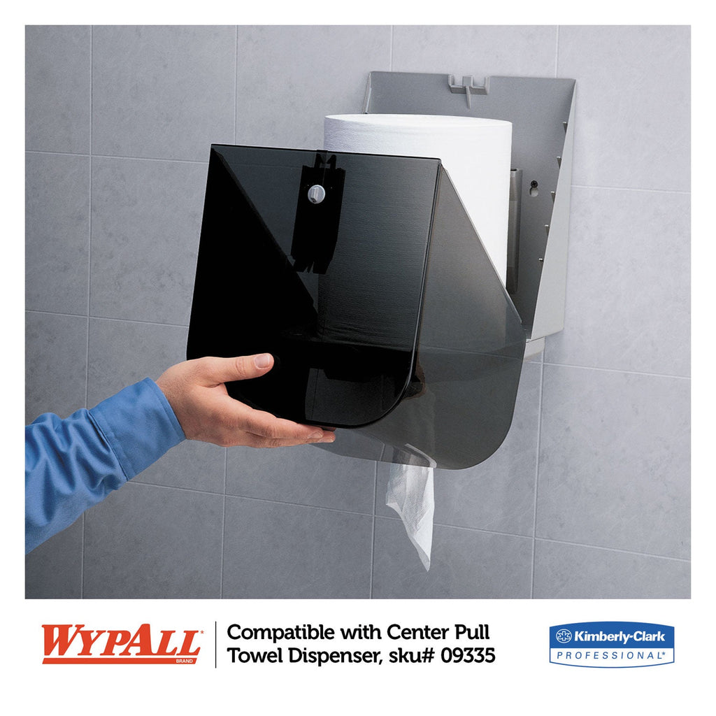 WypAll L40 Towels, Center-Pull, 10 x 13.2, White, 200/Roll, 2/Carton