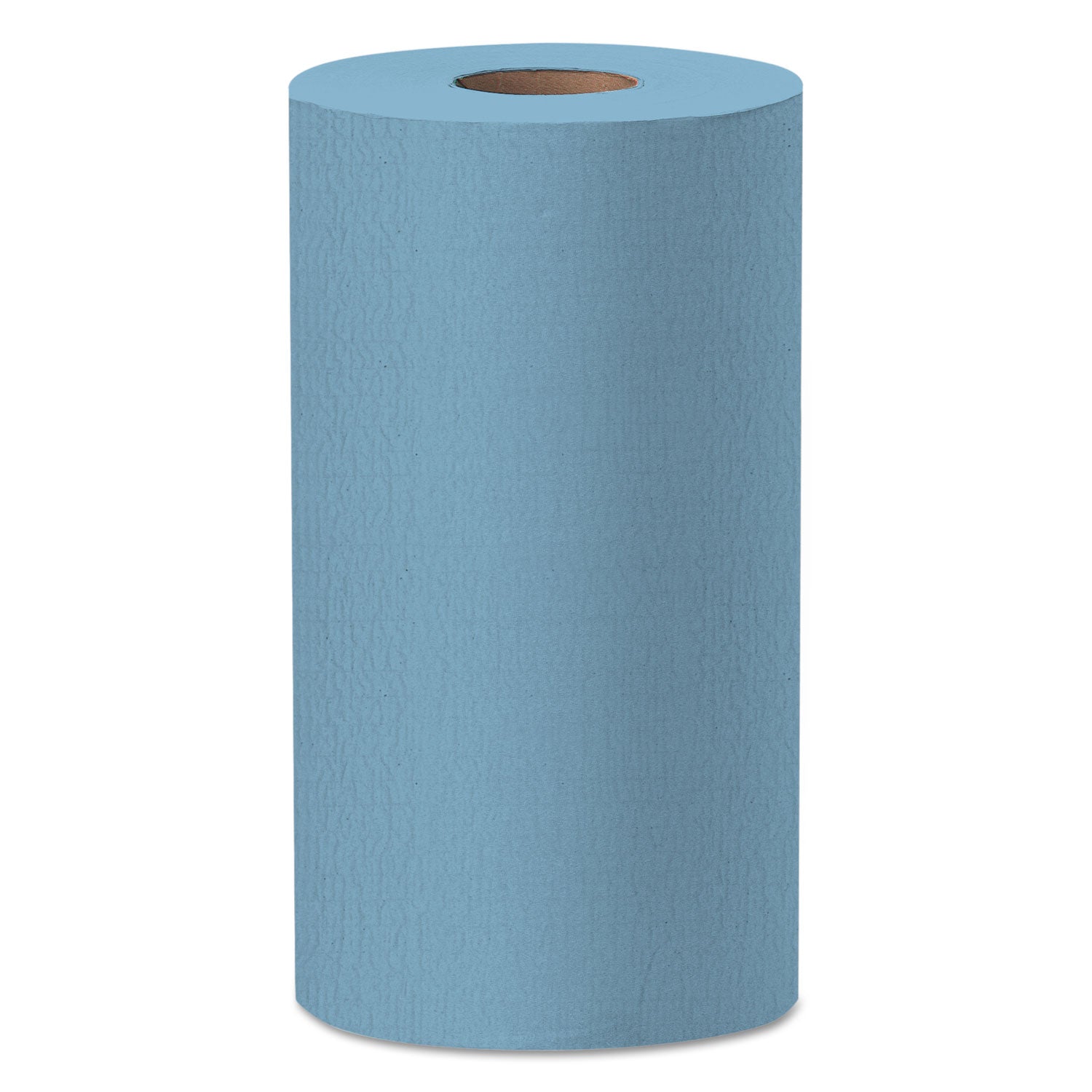 WypAll General Clean X60 Cloths, Small Roll, 13.5 x 19.6, Blue, 130/Roll, 6 Rolls/Carton