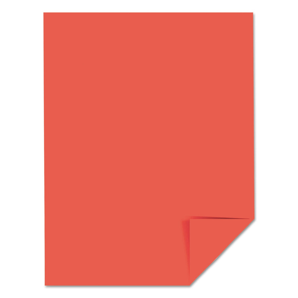 Astrobrights Color Paper, 24 lb Bond Weight, 8.5 x 11, Rocket Red, 500/Ream