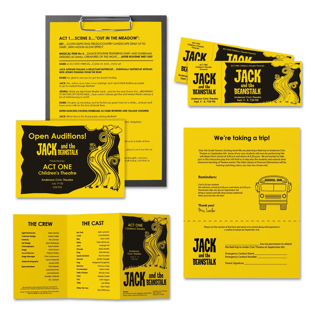 Astrobrights Color Paper, 24 lb Bond Weight, 8.5 x 11, Solar Yellow, 500/Ream