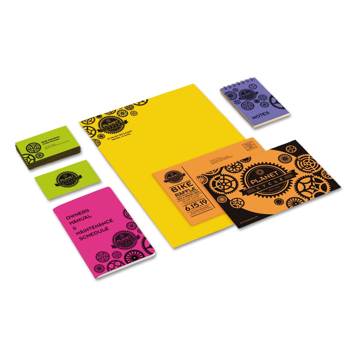 Astrobrights Color Cardstock -"Happy" Assortment, 65 lb Cover Weight, 8.5 x 11, Assorted, 250/Pack