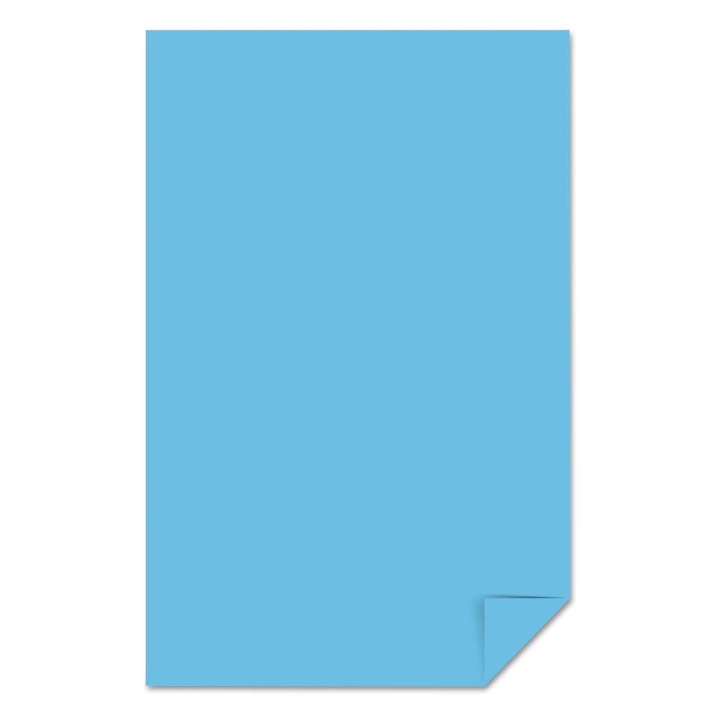 Astrobrights Color Paper, 24 lb Bond Weight, 11 x 17, Lunar Blue, 500/Ream