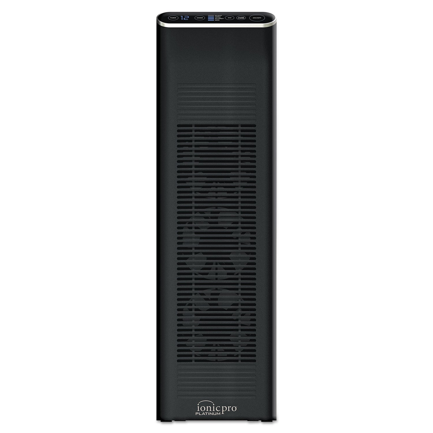 Ionic Pro Pro Platinum Air Purifier, 600 sq ft Room Capacity, Black