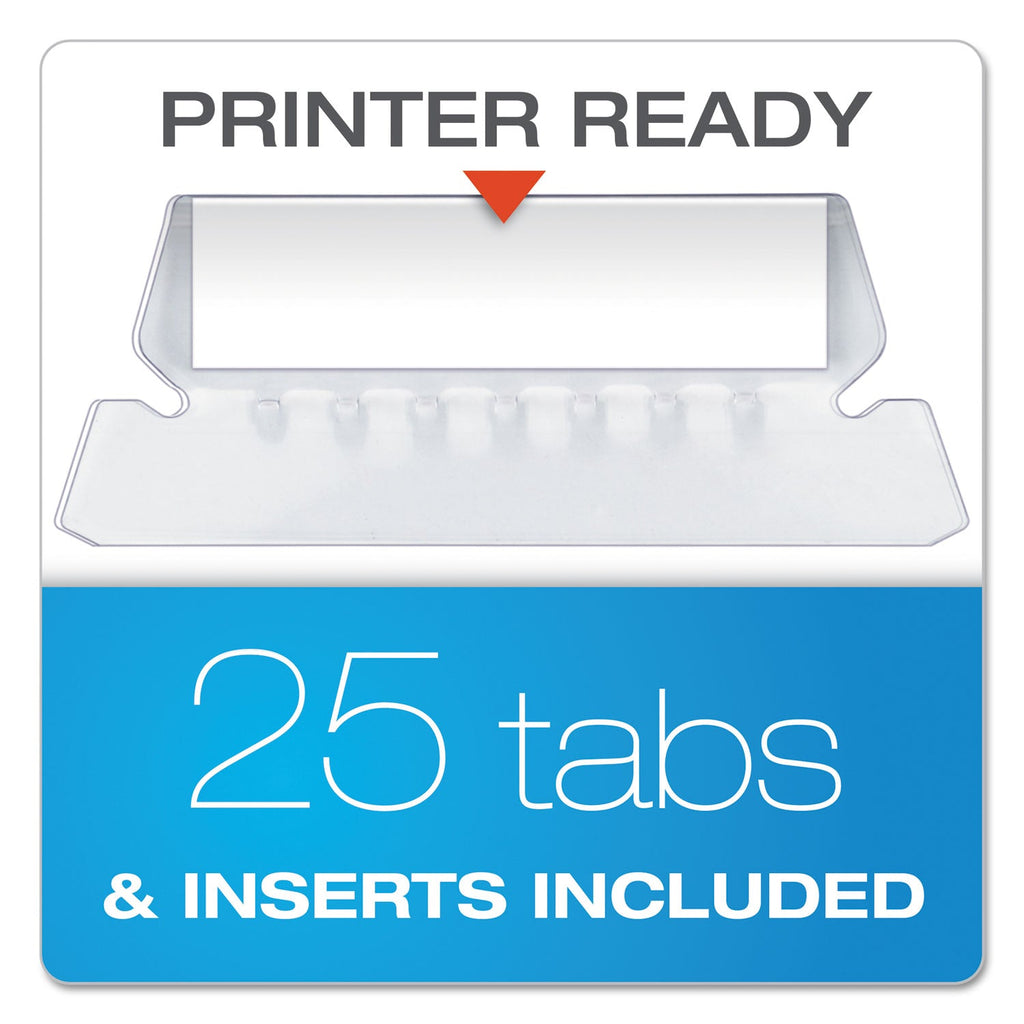 Pendaflex Extra Capacity Reinforced Hanging File Folders with Box Bottom, 2" Capacity, Letter Size, 1/5-Cut Tabs, Orange, 25/Box