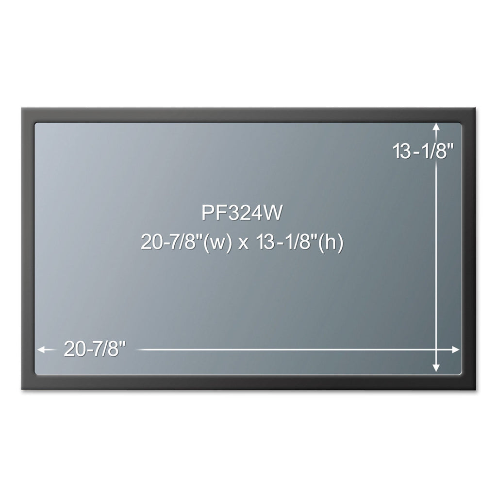 3M Framed Desktop Monitor Privacy Filter for 23.6" to 24" Widescreen LCD, 16:10