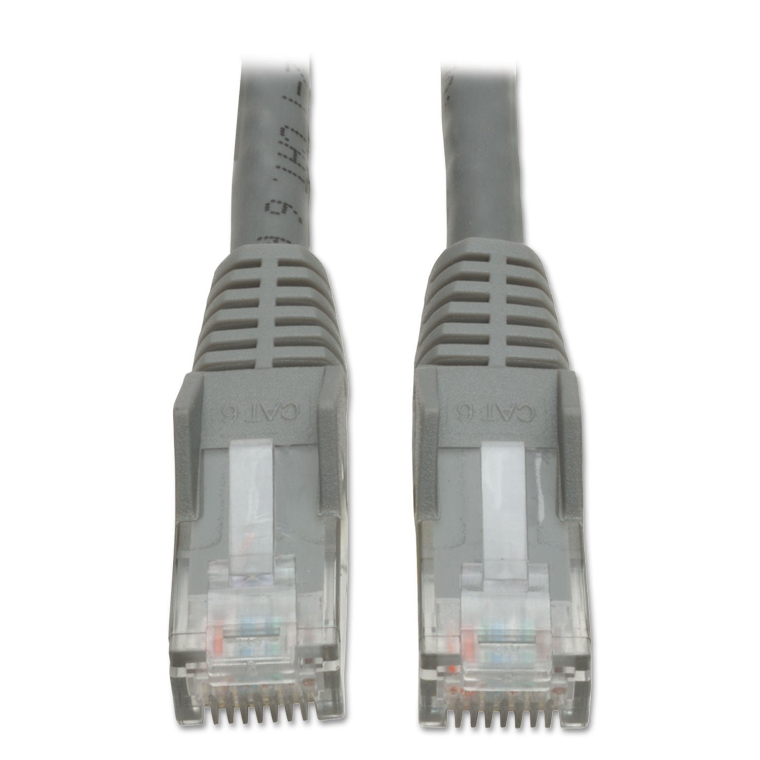 Tripp Lite CAT6 Gigabit Snagless Molded Patch Cable, 10 ft, Gray