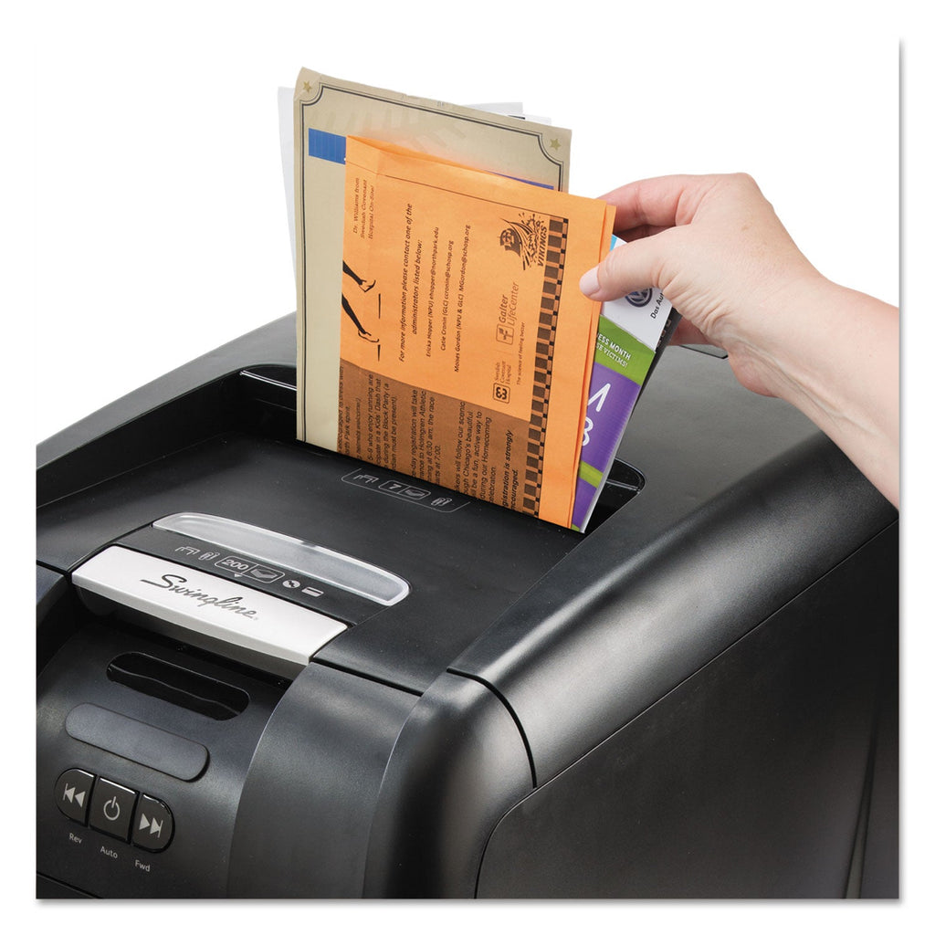 GBC Stack-and-Shred 230XL Auto Feed Super Cross-Cut Shredder Value Pack, 230 Auto/7 Manual Sheet Capacity