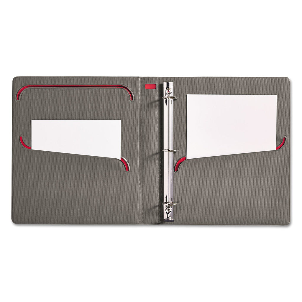 Avery UltraLast Heavy-Duty View Binder with One Touch Slant Rings, 3 Rings, 1" Capacity, 11 x 8.5, Blue
