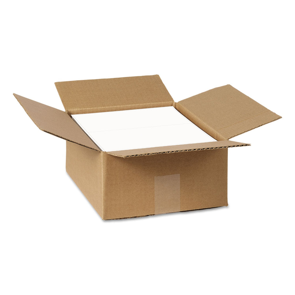 Avery Shipping Labels w/ TrueBlock Technology, Inkjet/Laser Printers, 5.5 x 8.5, White, 2/Sheet, 500 Sheets/Box