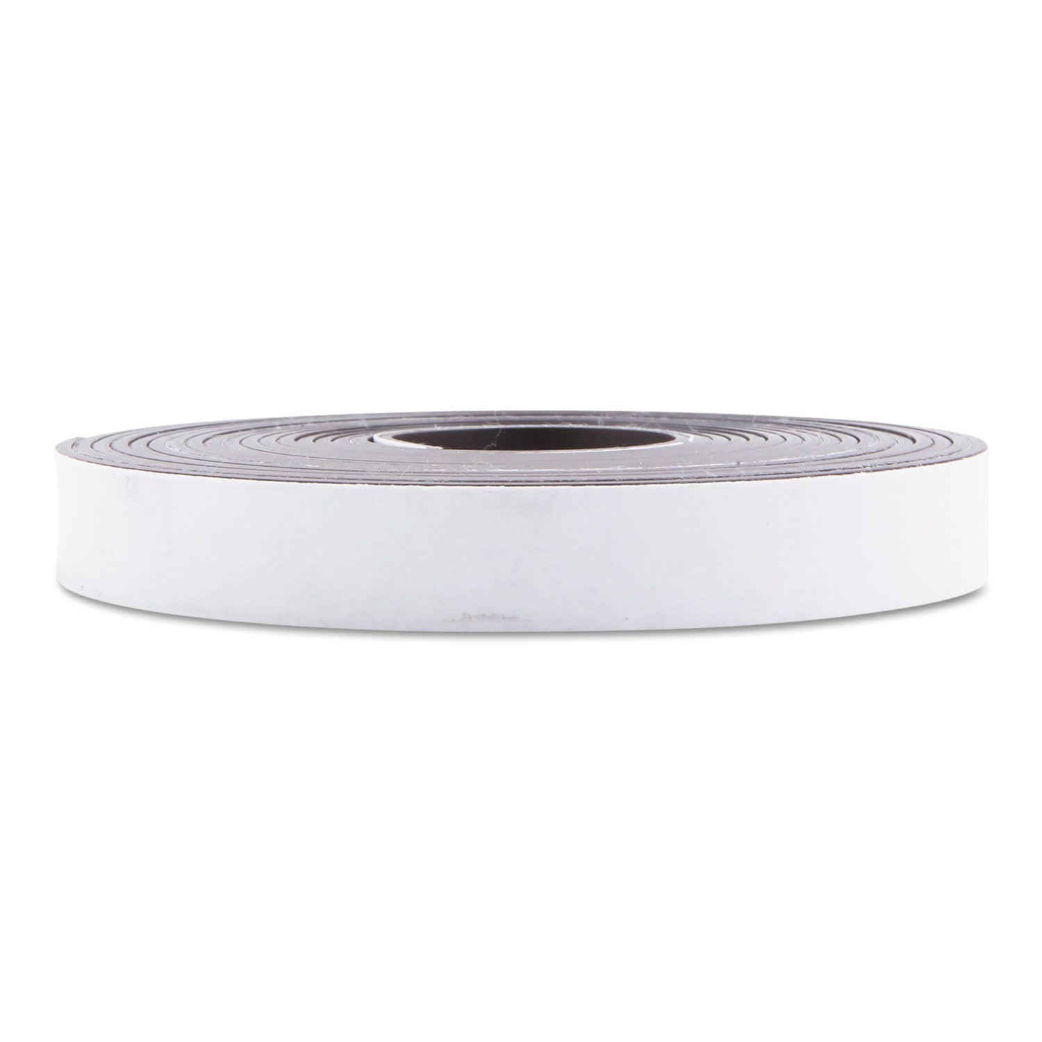 ZEUS Adhesive-Backed Magnetic Tape, 0.5" x 10 ft, Black