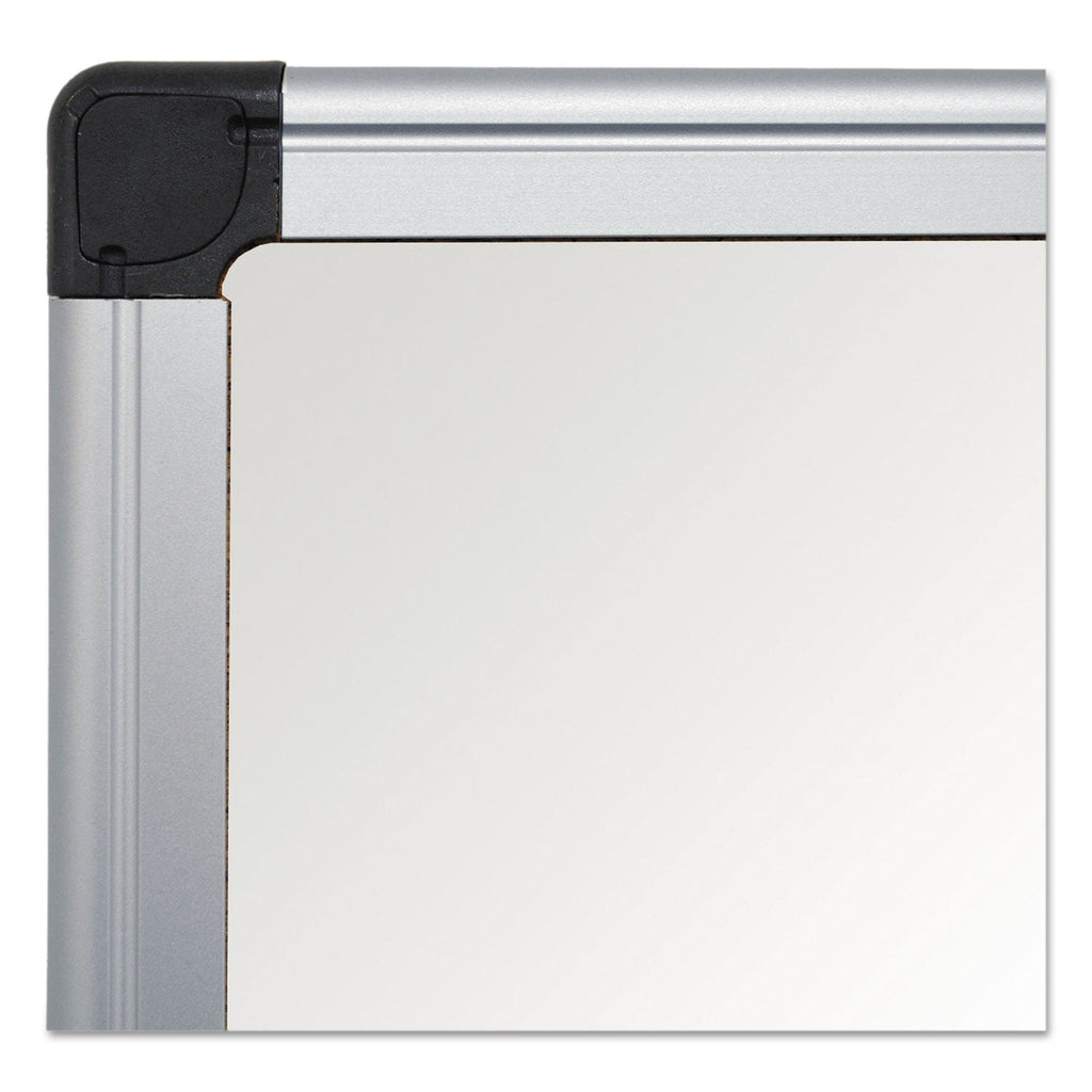 MasterVision Value Melamine Dry Erase Board, 36 x 48, White, Aluminum Frame