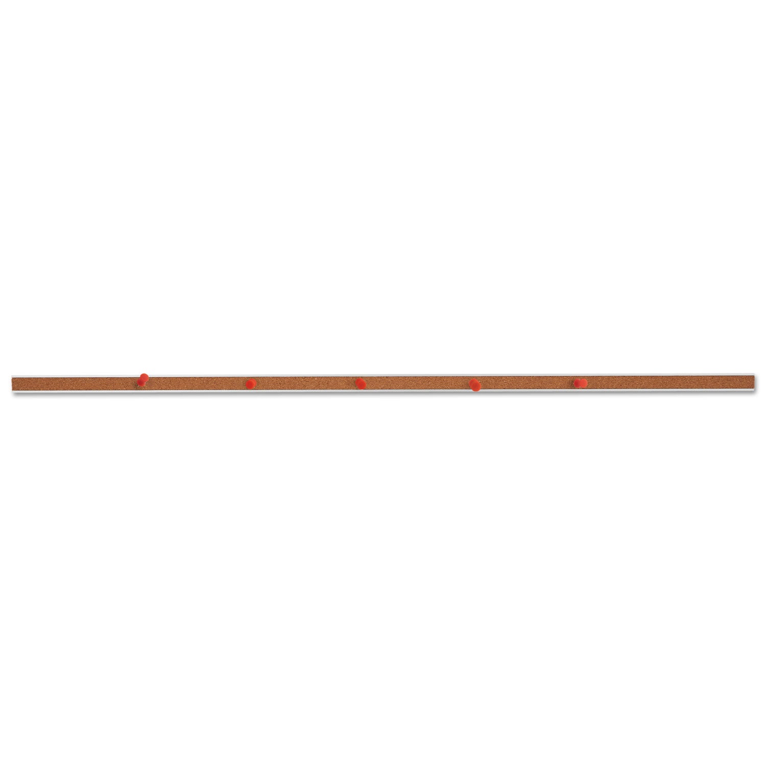 Universal Cork Bulletin Bar, Brown, 36 x 1