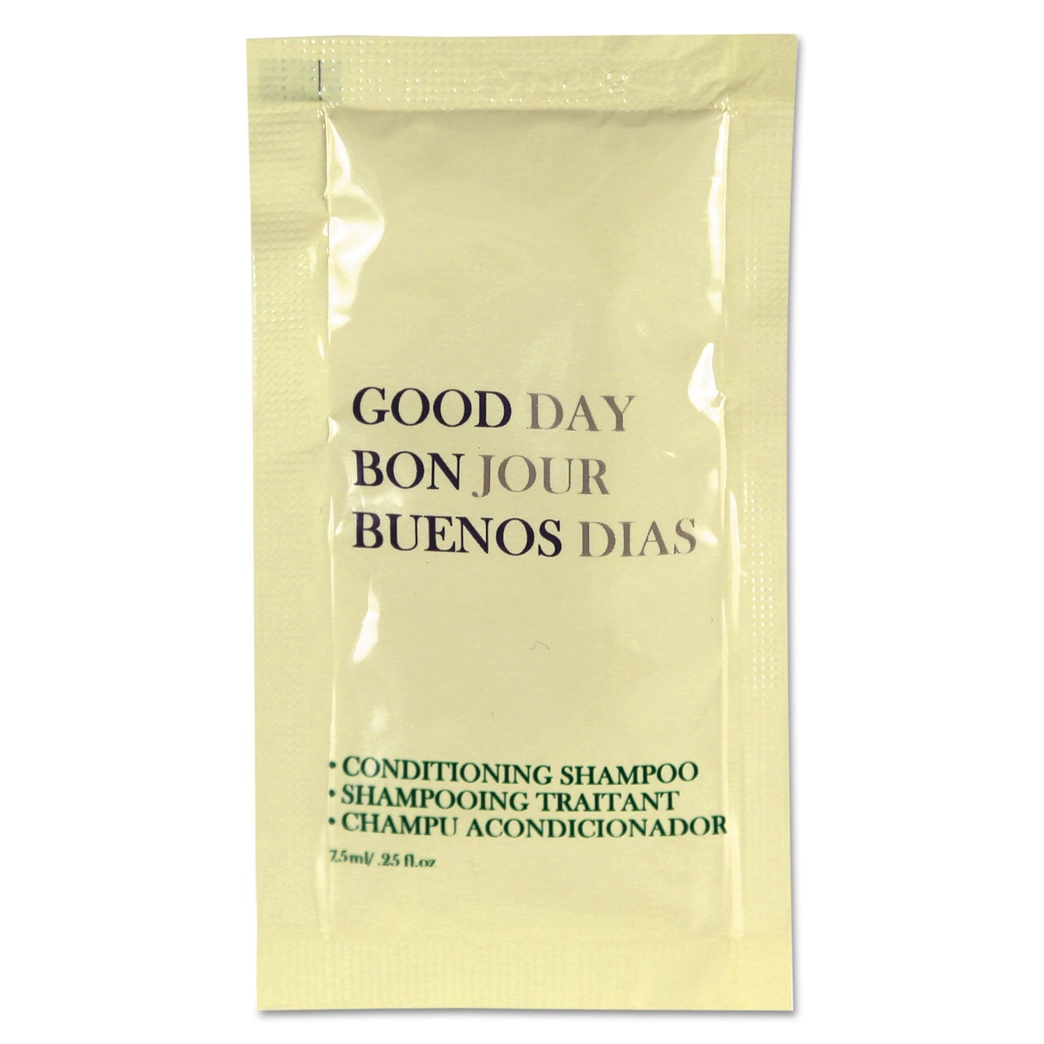 Good Day Conditioning Shampoo, Fresh, 0.25 oz Tube, 500/Carton