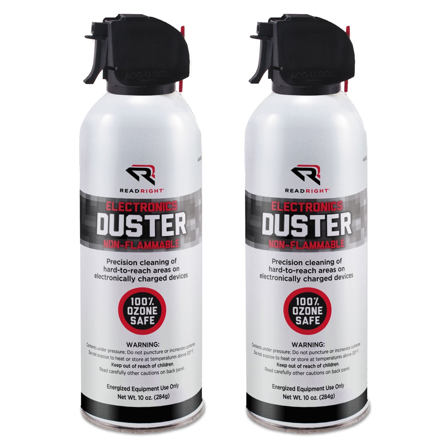 Read Right OfficeDuster Air Duster, 10 oz Can