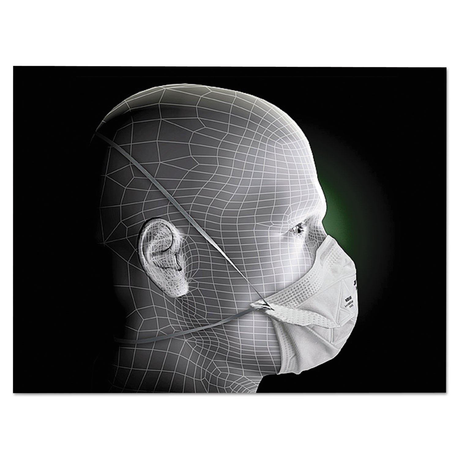 3M VFlex Particulate Respirator N95, Small, 50/Box
