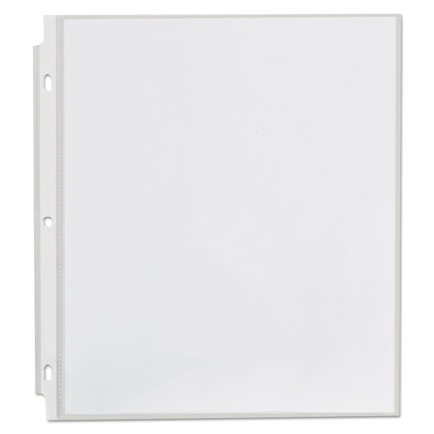 Universal Standard Sheet Protector, Standard, 8.5 x 11, Clear, 200/Box