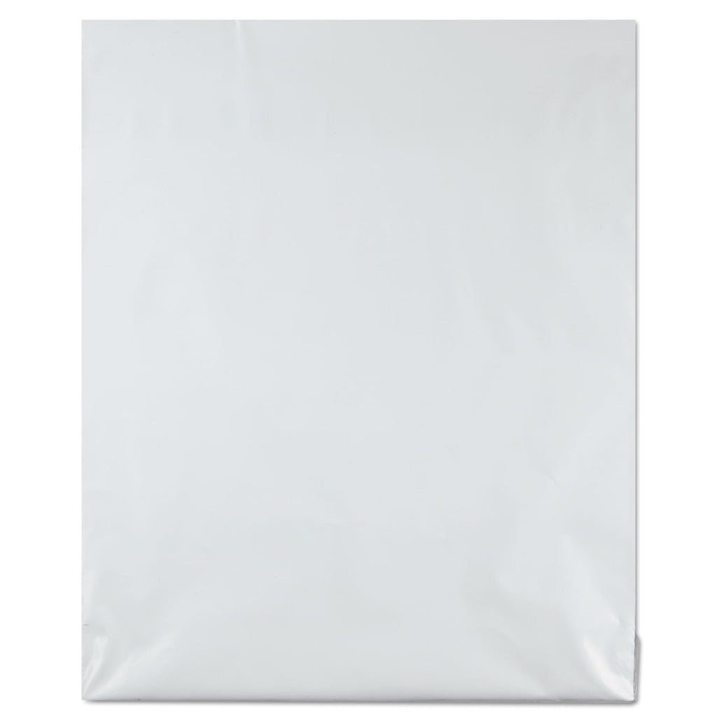 Quality Park Redi-Strip Poly Mailer, #5 1/2, Square Flap with Perforated Strip, Redi-Strip Adhesive Closure, 14 x 17, White, 100/Pack