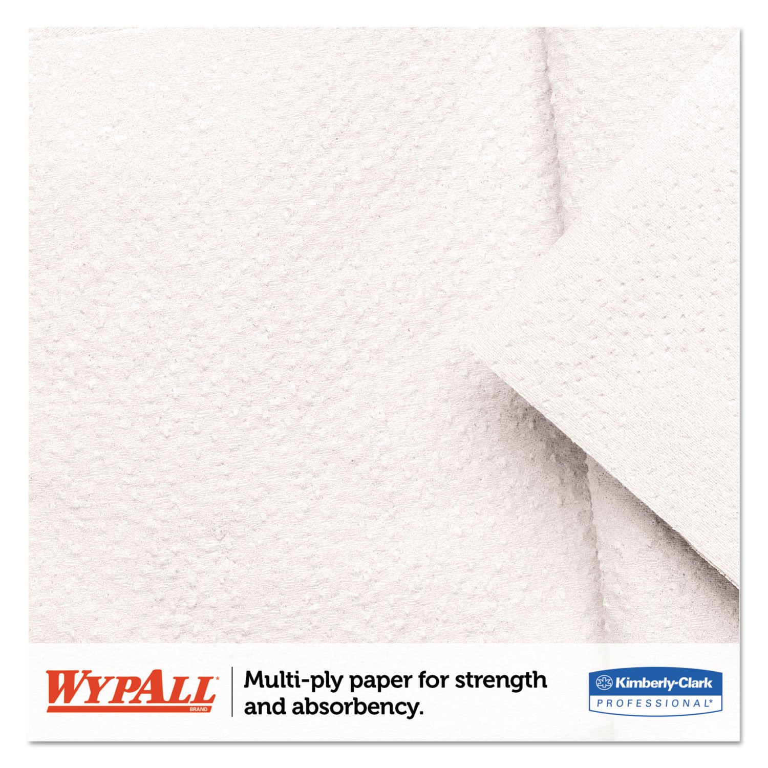WypAll L20 Towels, BRAG Box, Multi-Ply, 12.5 x 16.8, White, 176/Box