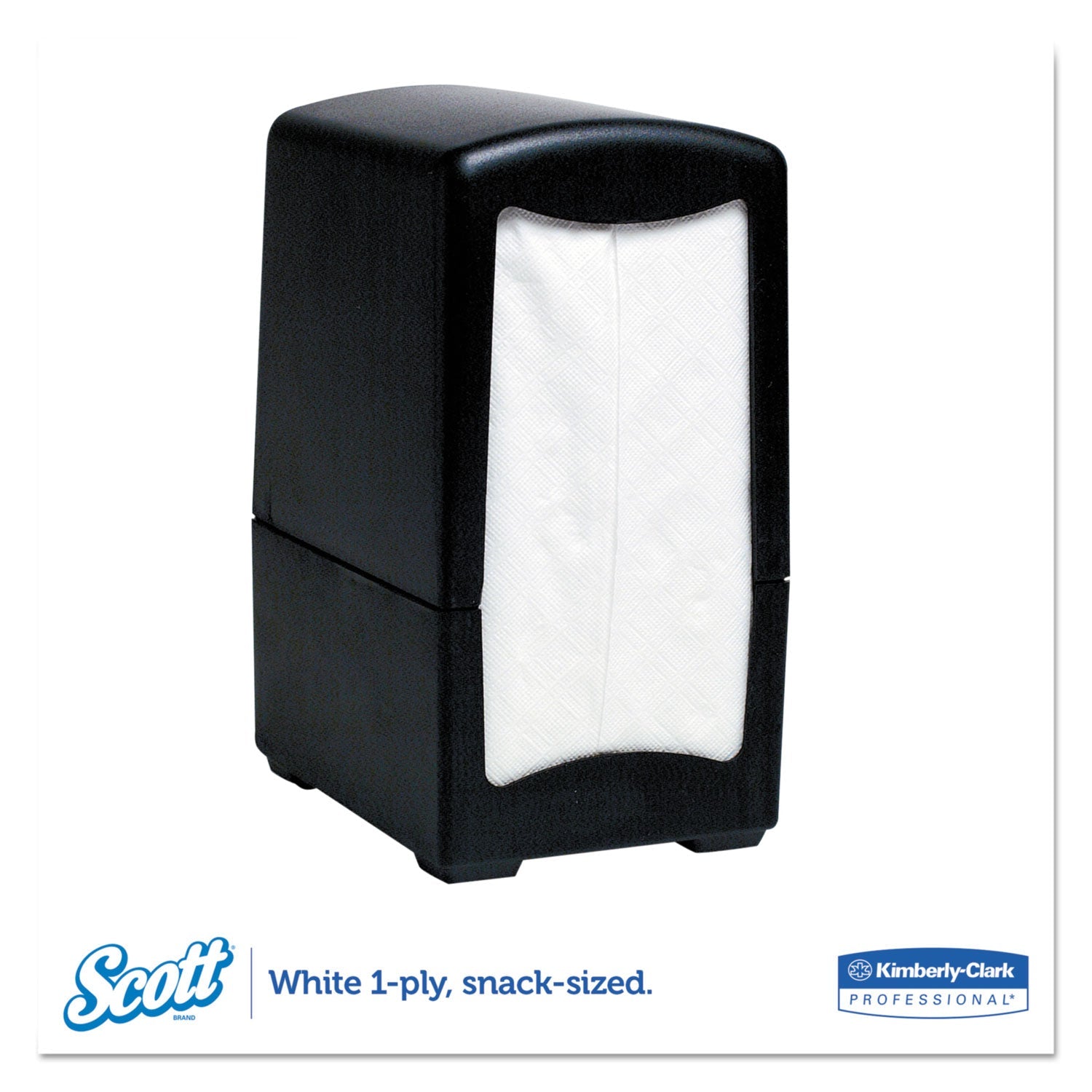 Scott Tall-Fold Dispenser Napkins, 1-Ply, 7 x 13.5, White, 500/Pack, 20 Packs/Carton