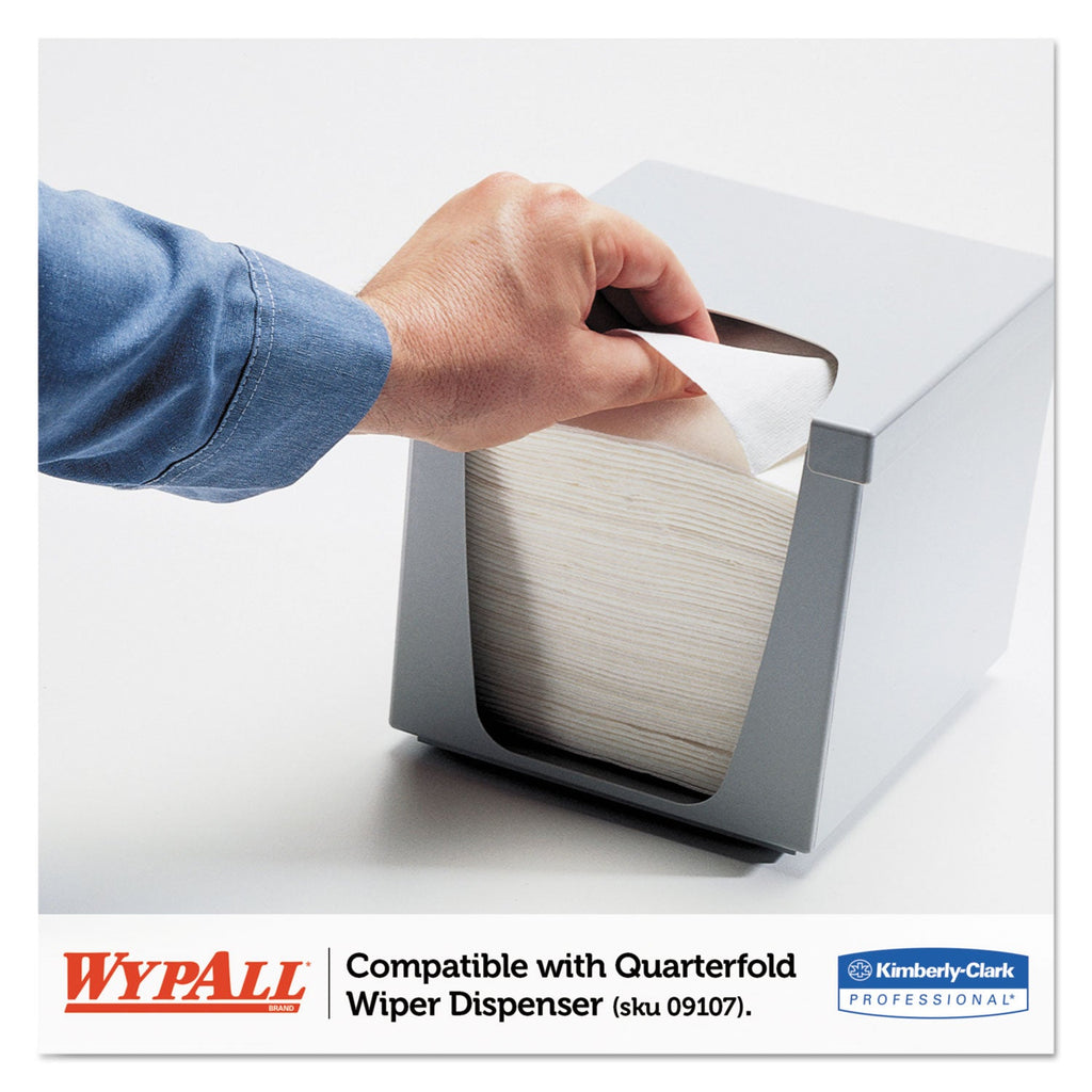 WypAll X70 Wipers, 12.5 x 23.2, Red, 300/Carton