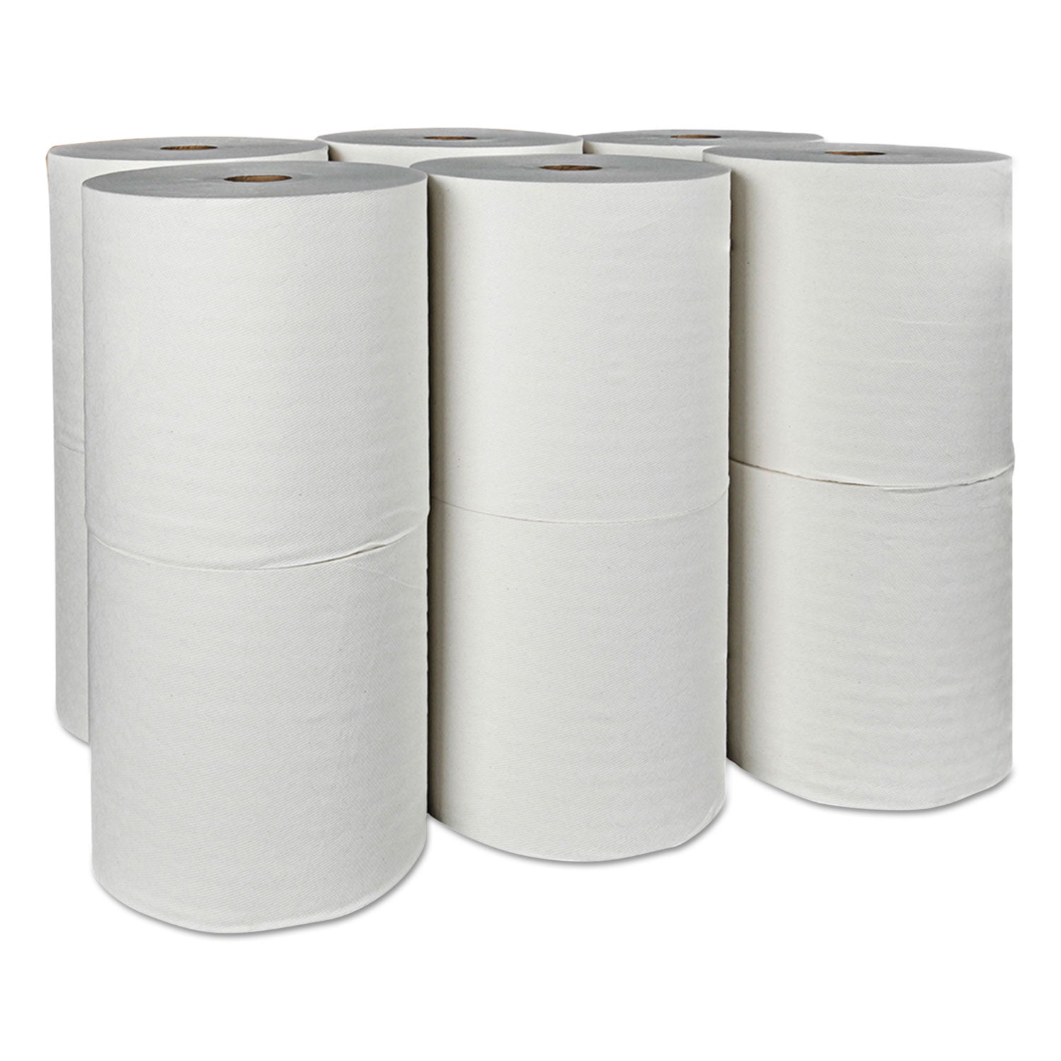 Kleenex Hard Roll Paper Towels with Premium Absorbency Pockets, 8" x 425 ft, 1.5" Core, White, 12 Rolls/Carton