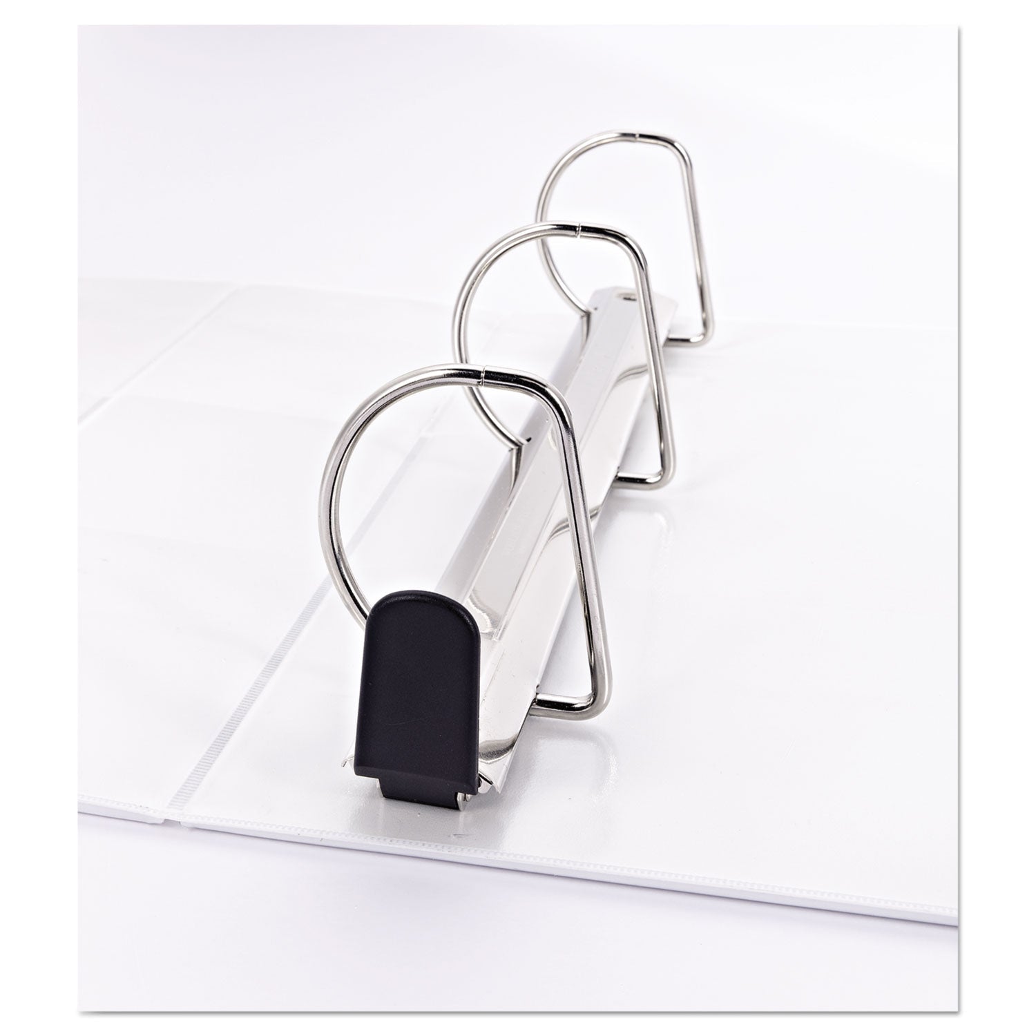 Avery Heavy-Duty Non Stick View Binder with DuraHinge and Slant Rings, 3 Rings, 2" Capacity, 11 x 8.5, White, (5504)
