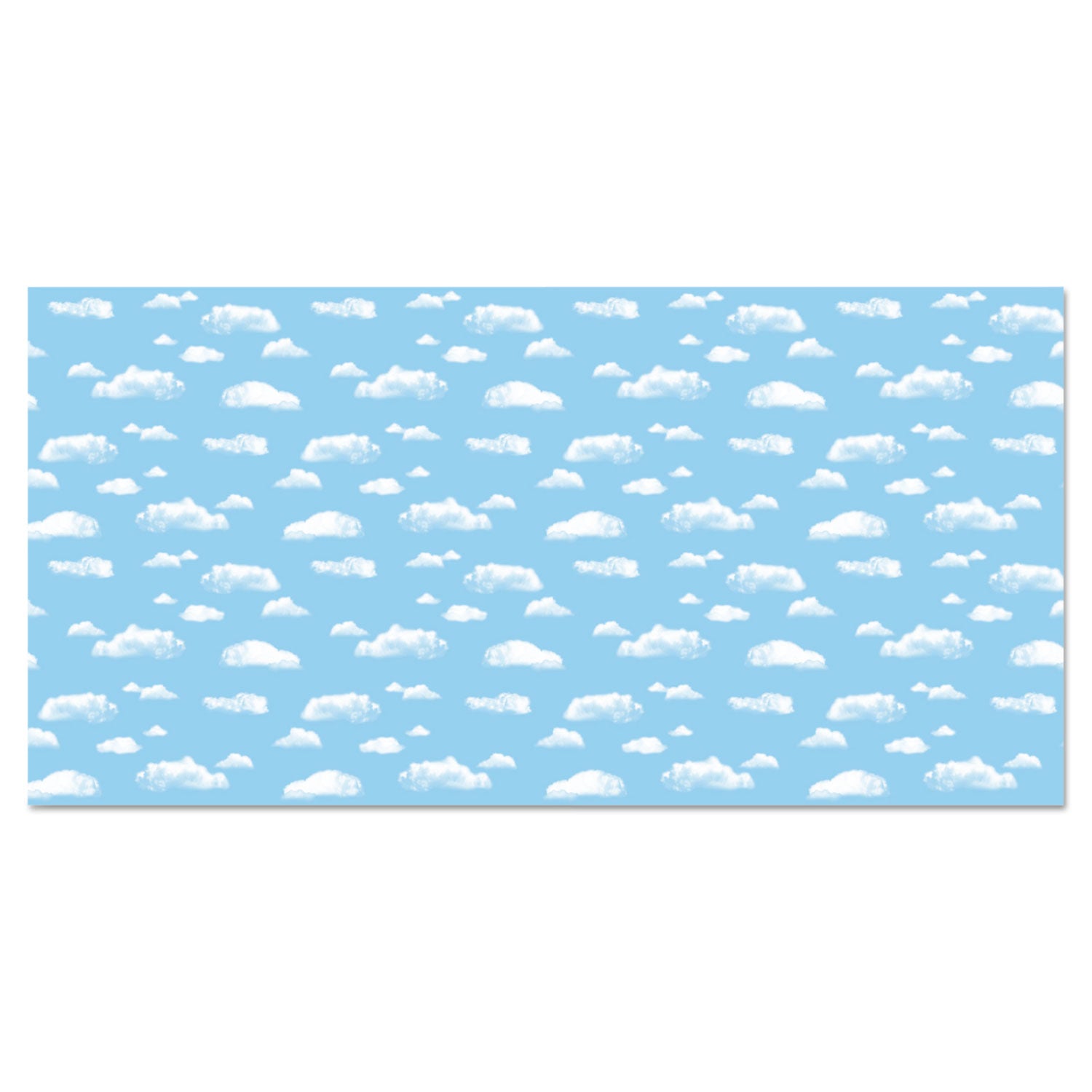 Pacon Fadeless Designs Bulletin Board Paper, Clouds, 48" x 50 ft Roll
